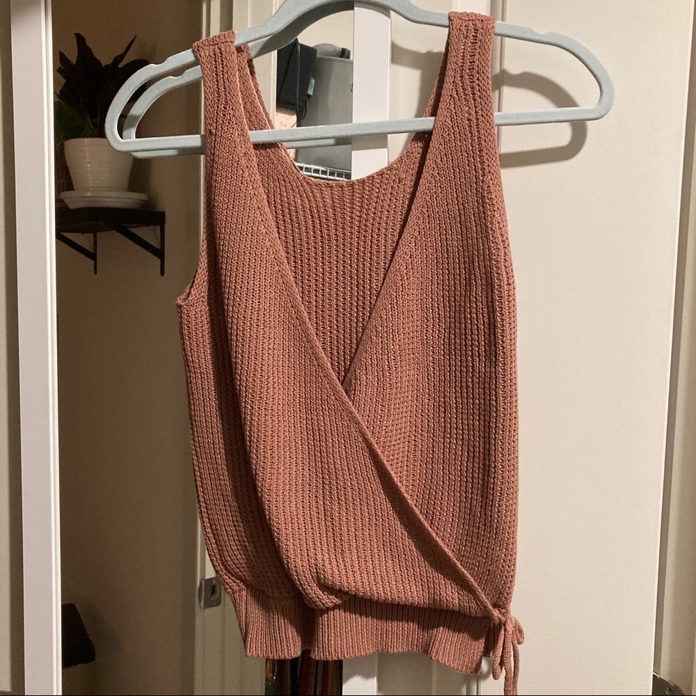 Sweater Tank Top
